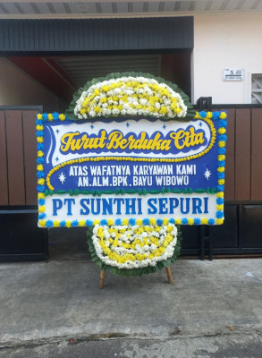 Papan Bunga Duka di Mekarmulya